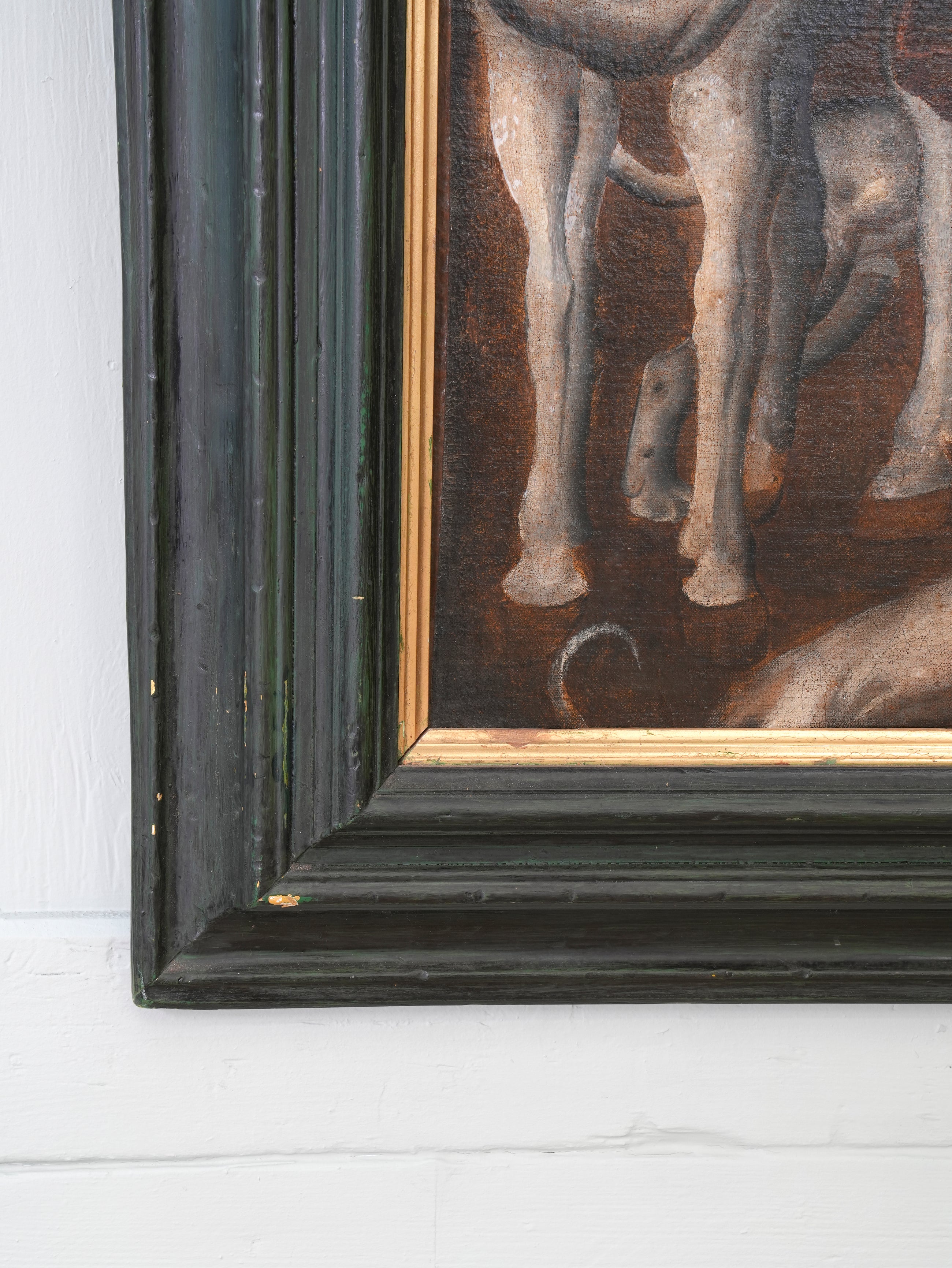 An 18th Century Painting of a Hunting Scene