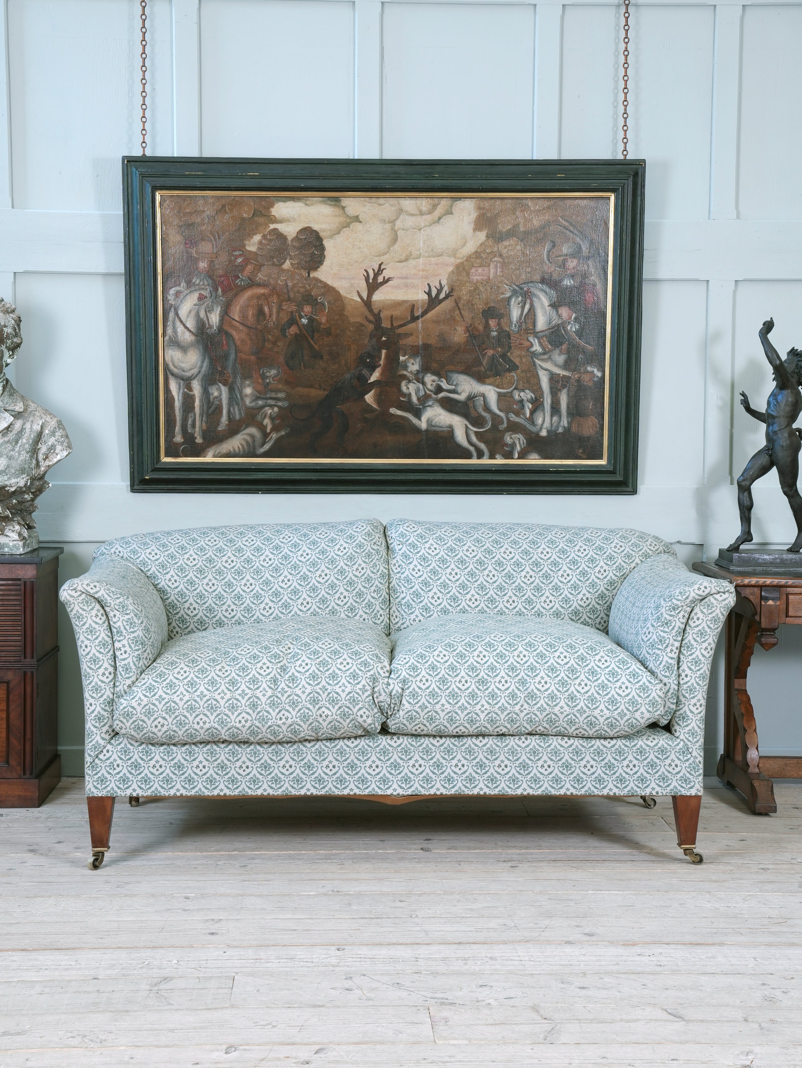 An 18th Century Painting of a Hunting Scene