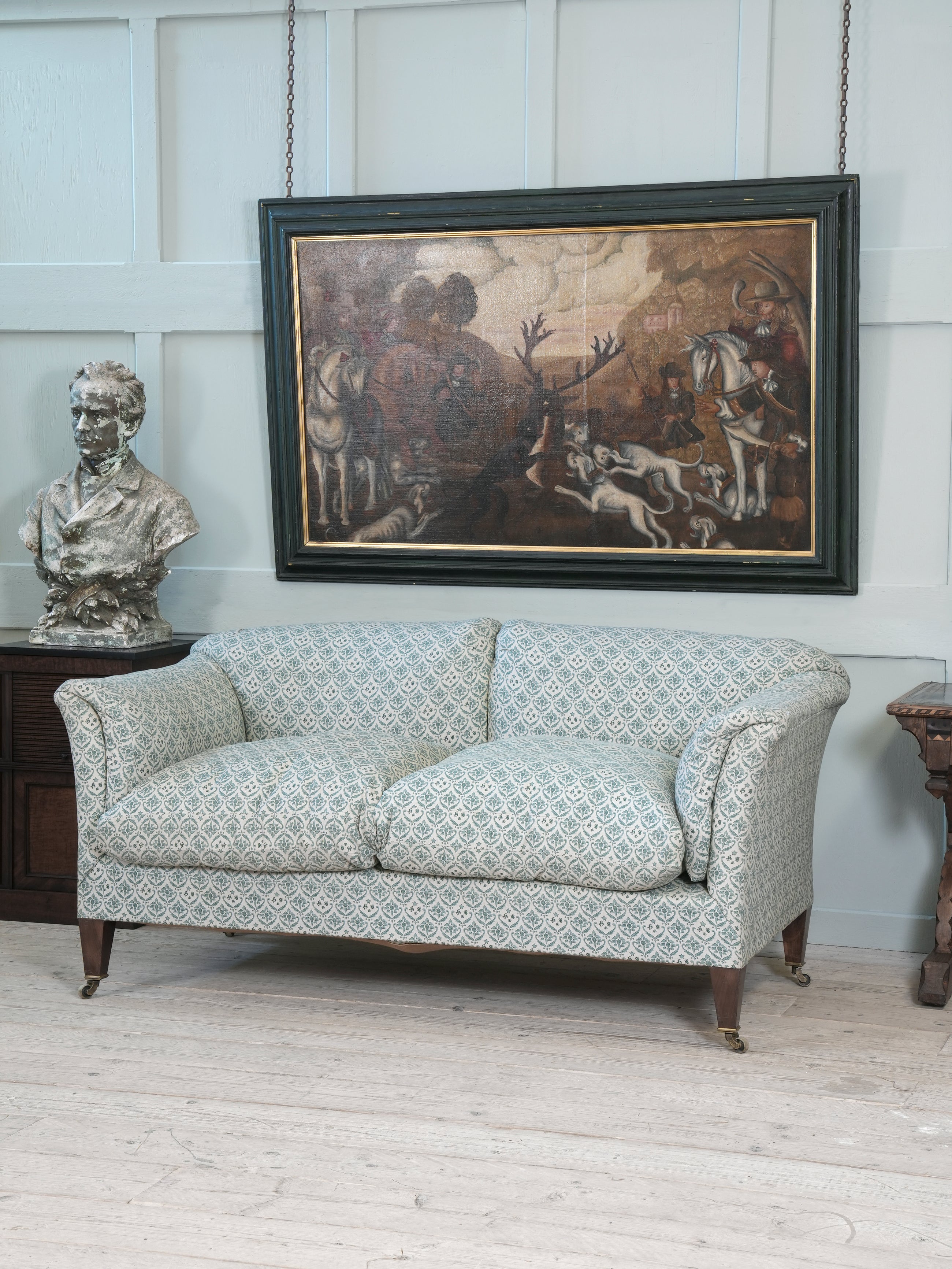 An 18th Century Painting of a Hunting Scene