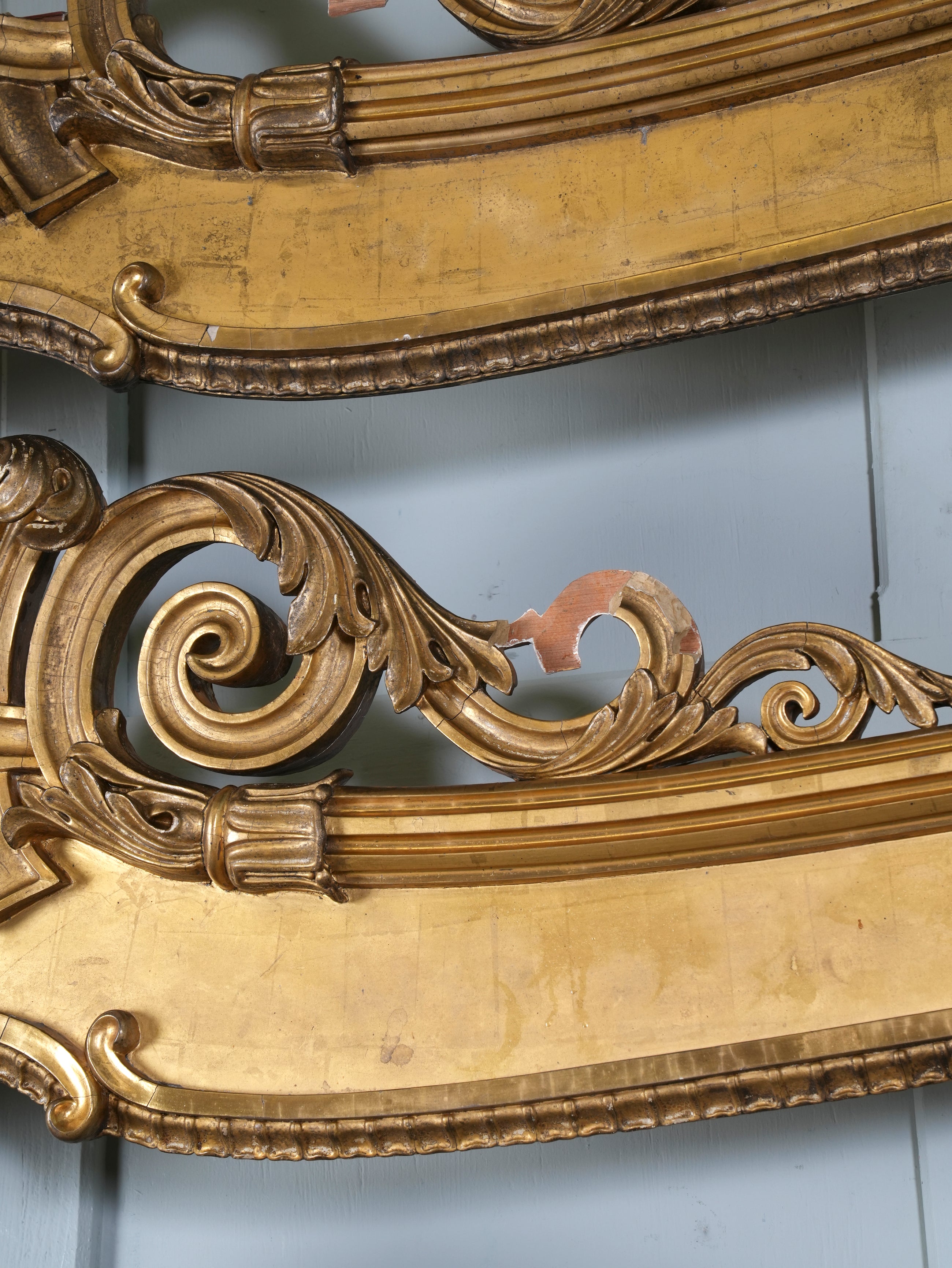 Three George IV Giltwood & Gesso Pelmets
