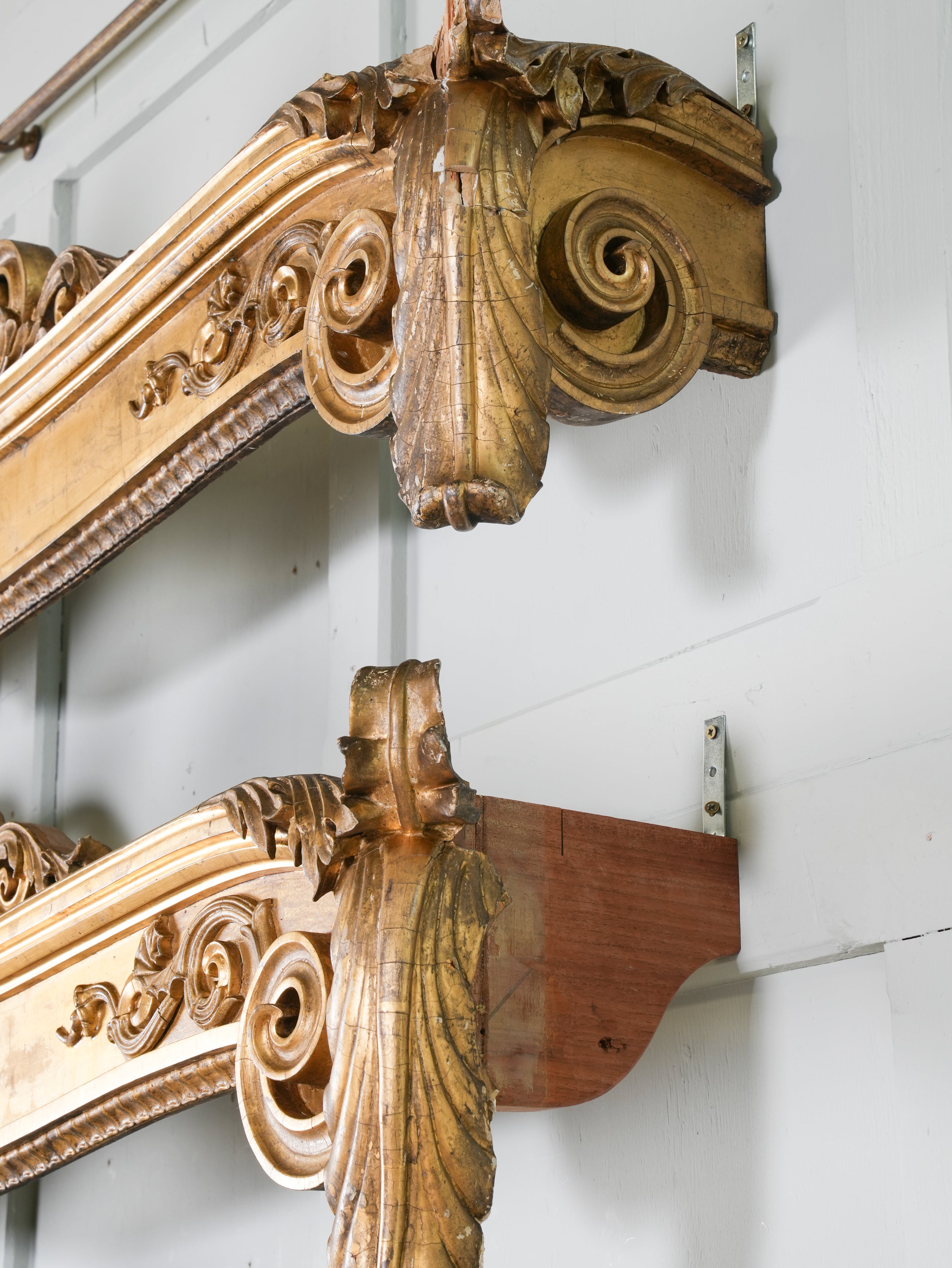 Three George IV Giltwood & Gesso Pelmets