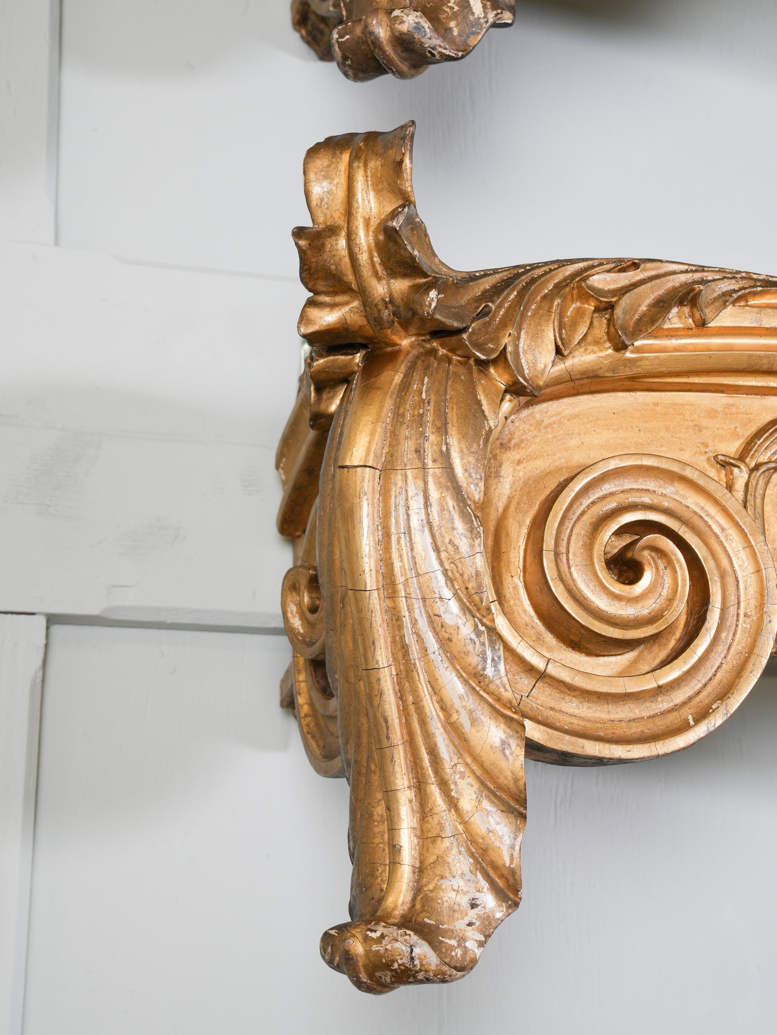 Three George IV Giltwood & Gesso Pelmets