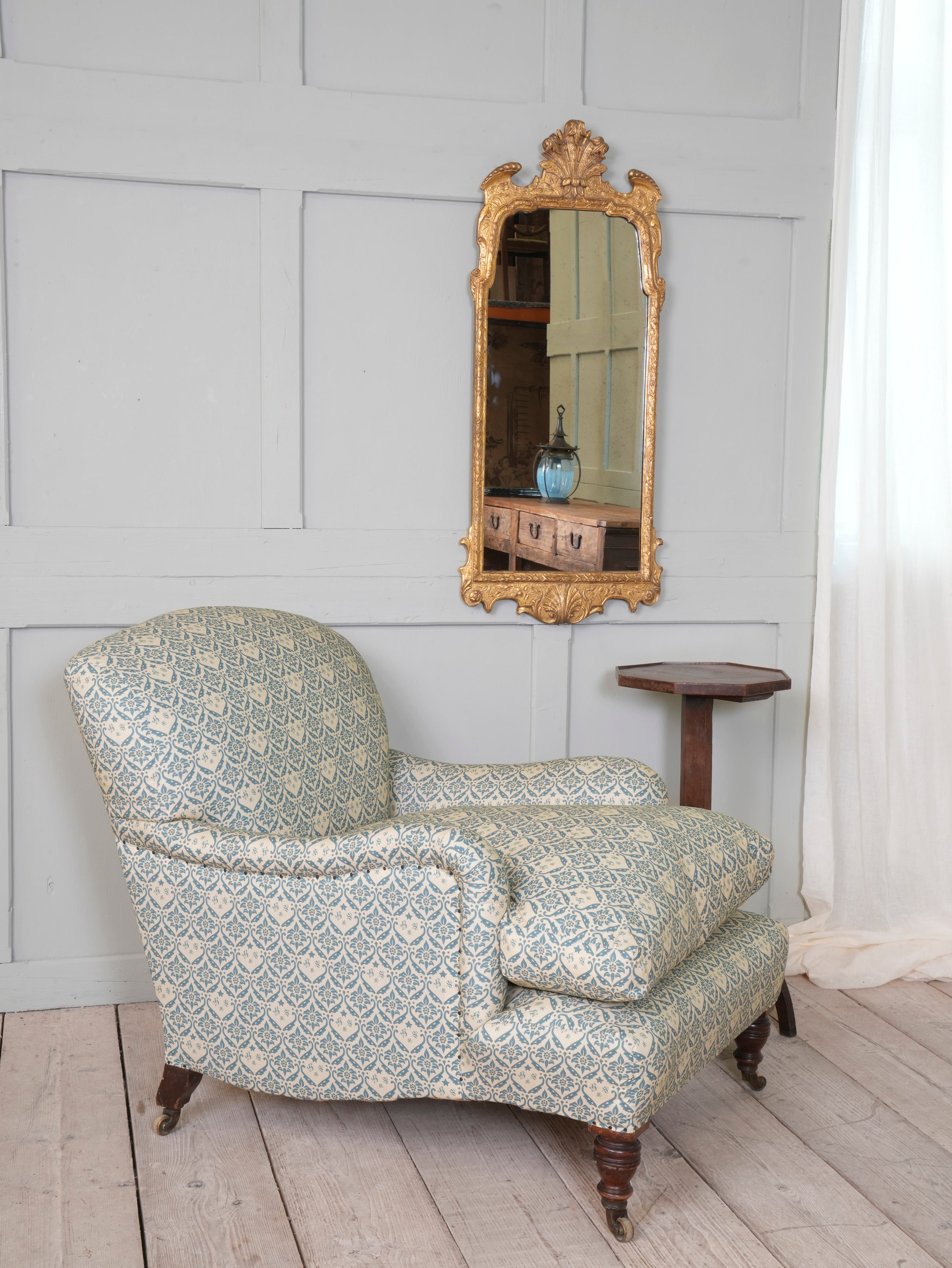 A George III Gilt Wood & Gesso Mirror