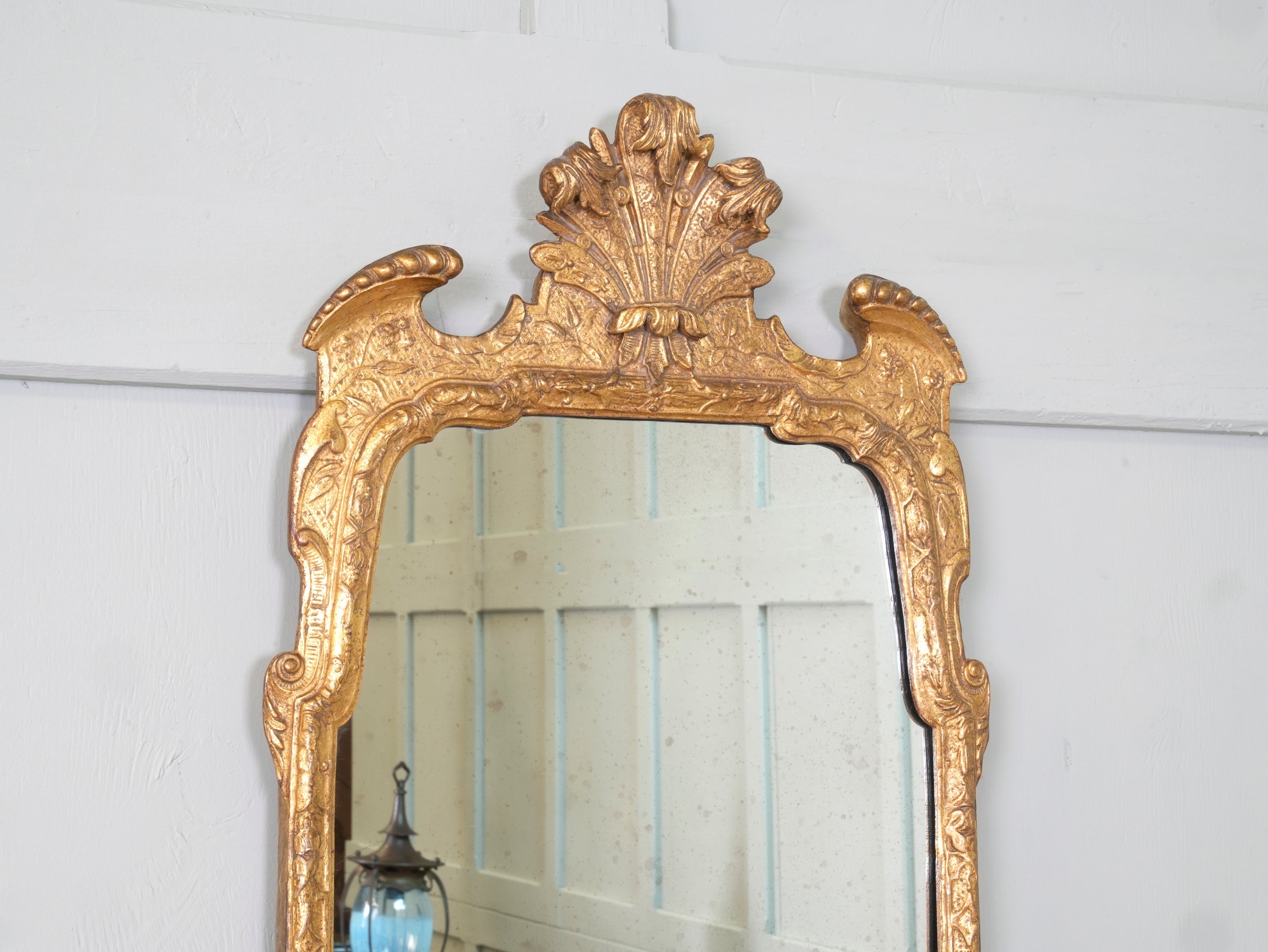 A George III Gilt Wood & Gesso Mirror