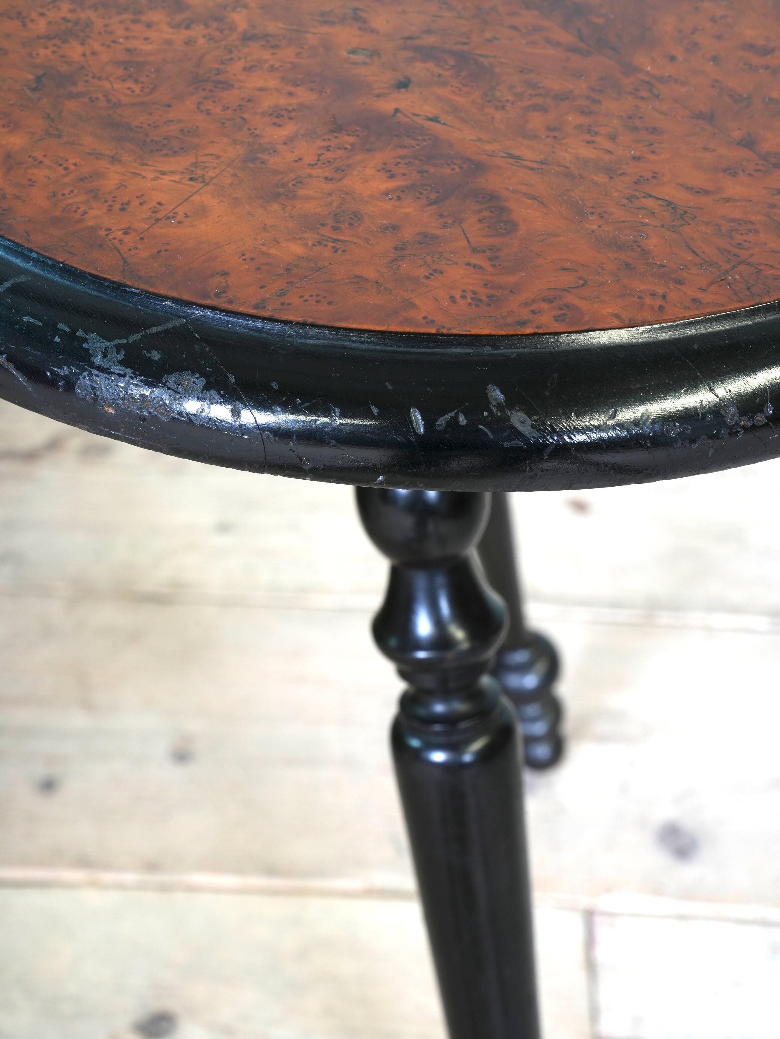 A 19th Century Amboyna Side Table