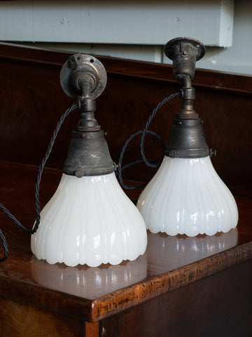A Pair of Moonstone Wall Lights