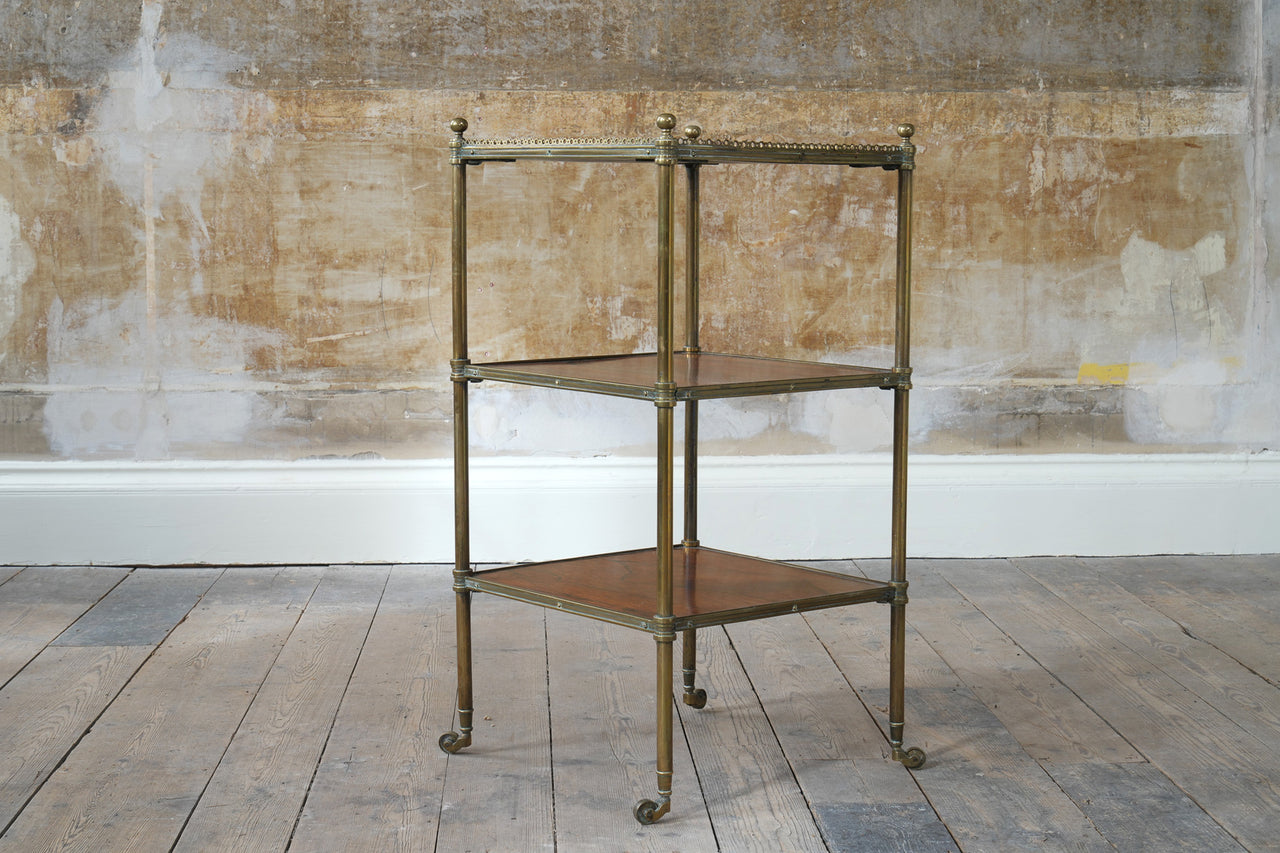 A 19th Century Walnut Etagere