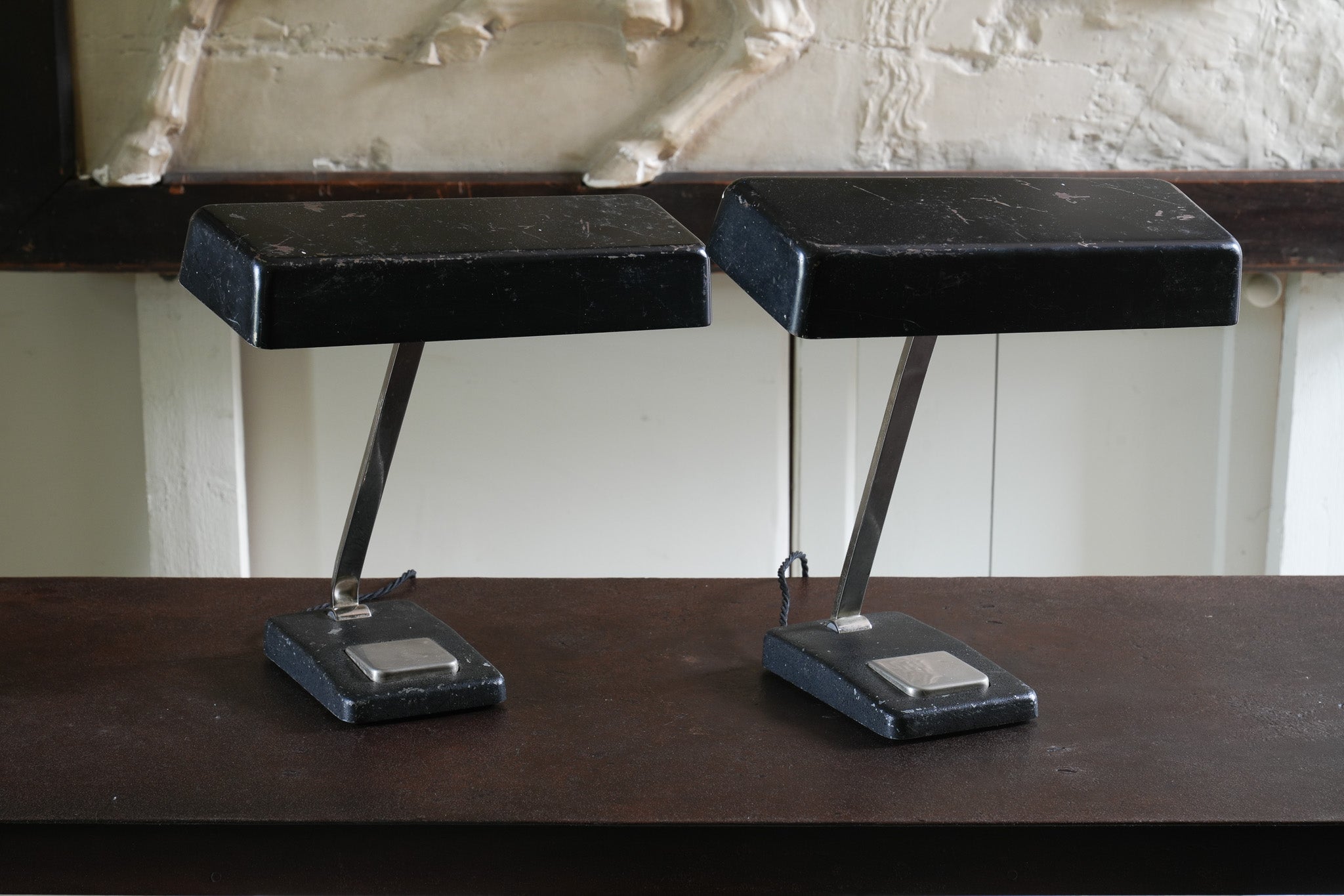 A Pair of Hillebrand Desk Lamps