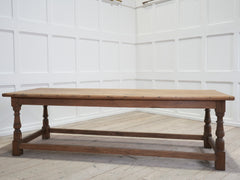 A Mid 19th Century Oak Refectory Table