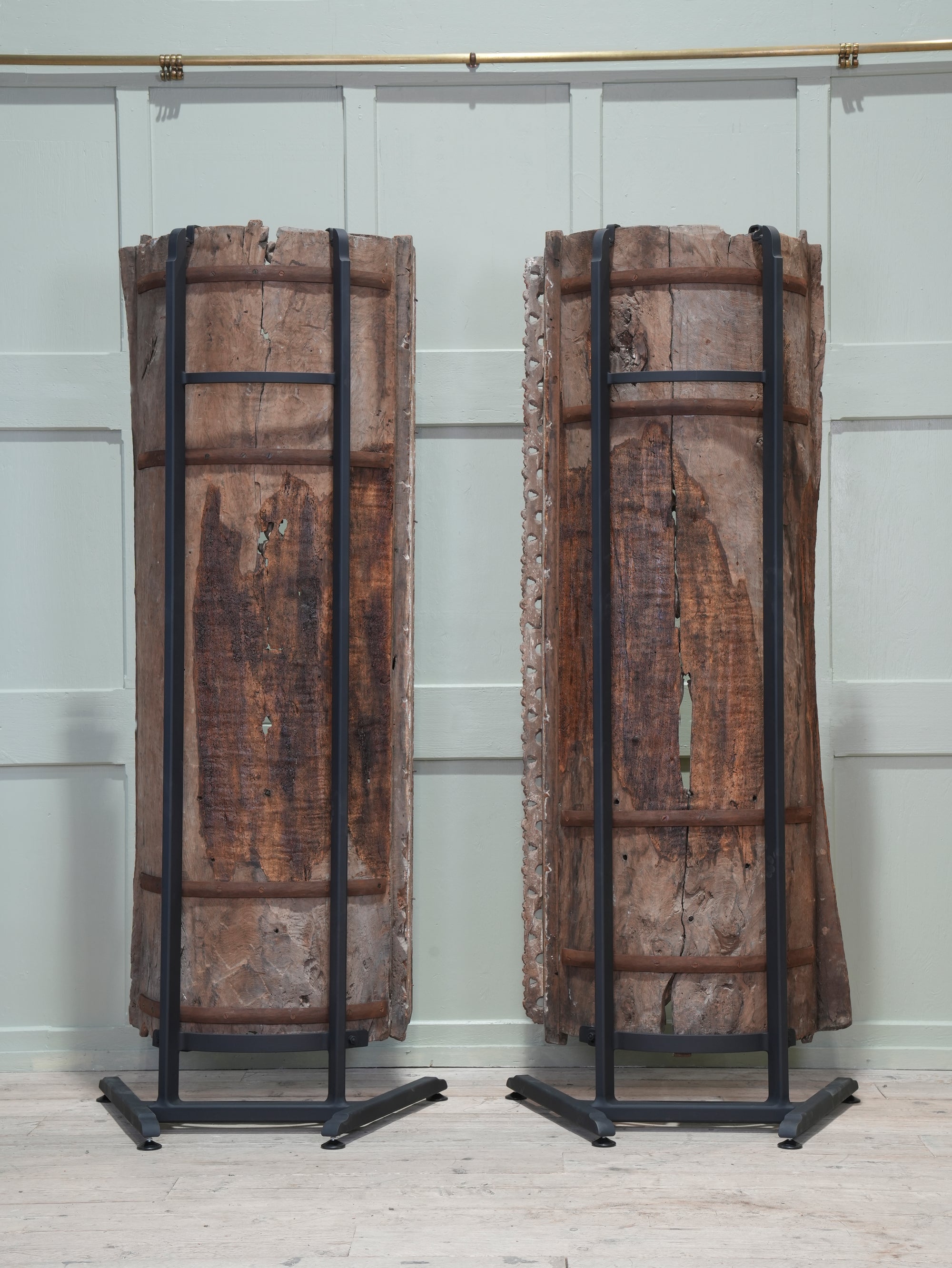 A Pair of 18th Century Portuguese Baroque Niches