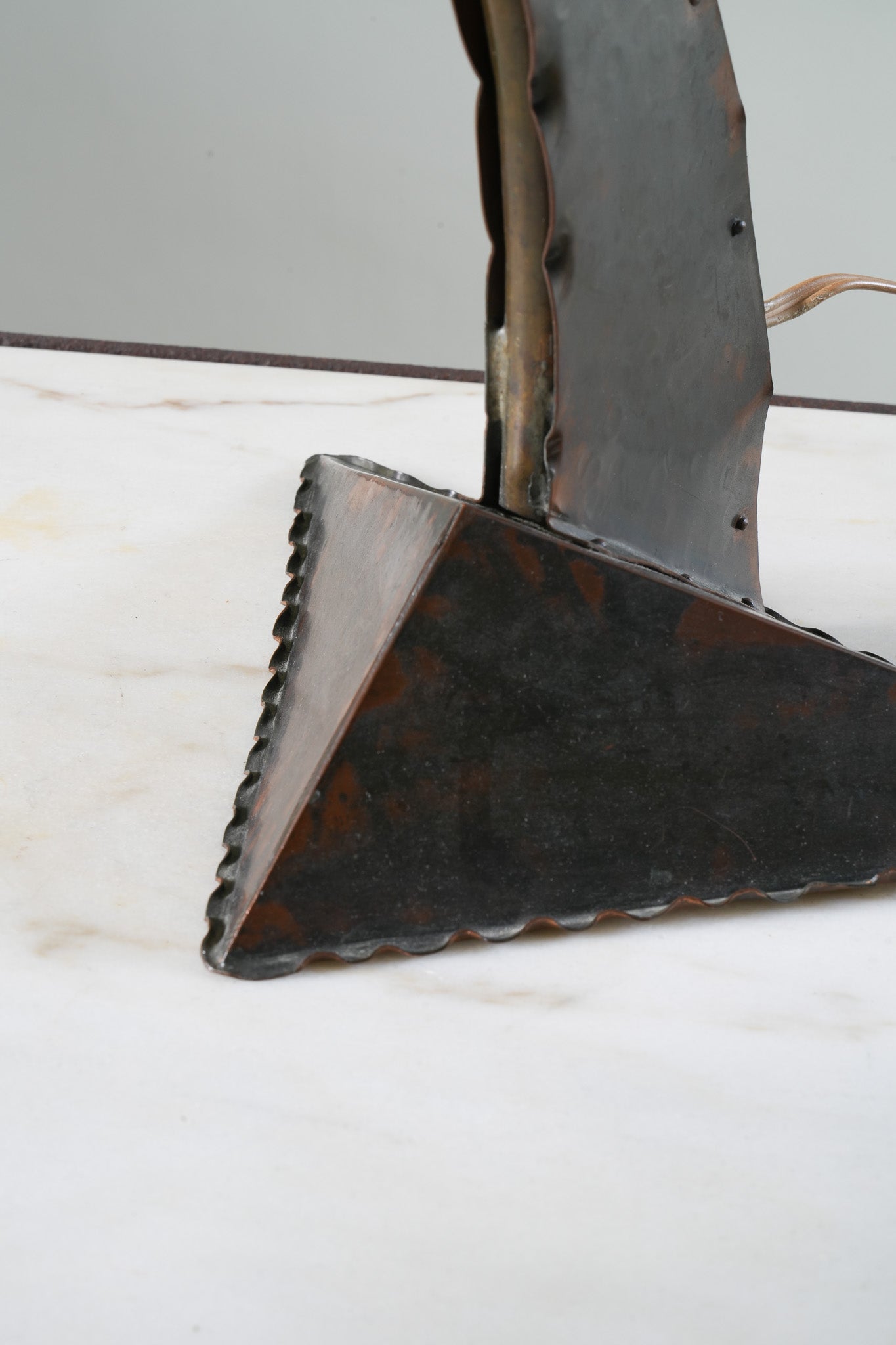 Amsterdam School Desk Lamp by Conrad Fehn