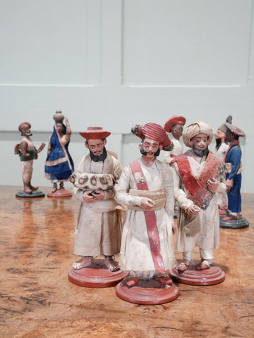 Indian Clay Figures