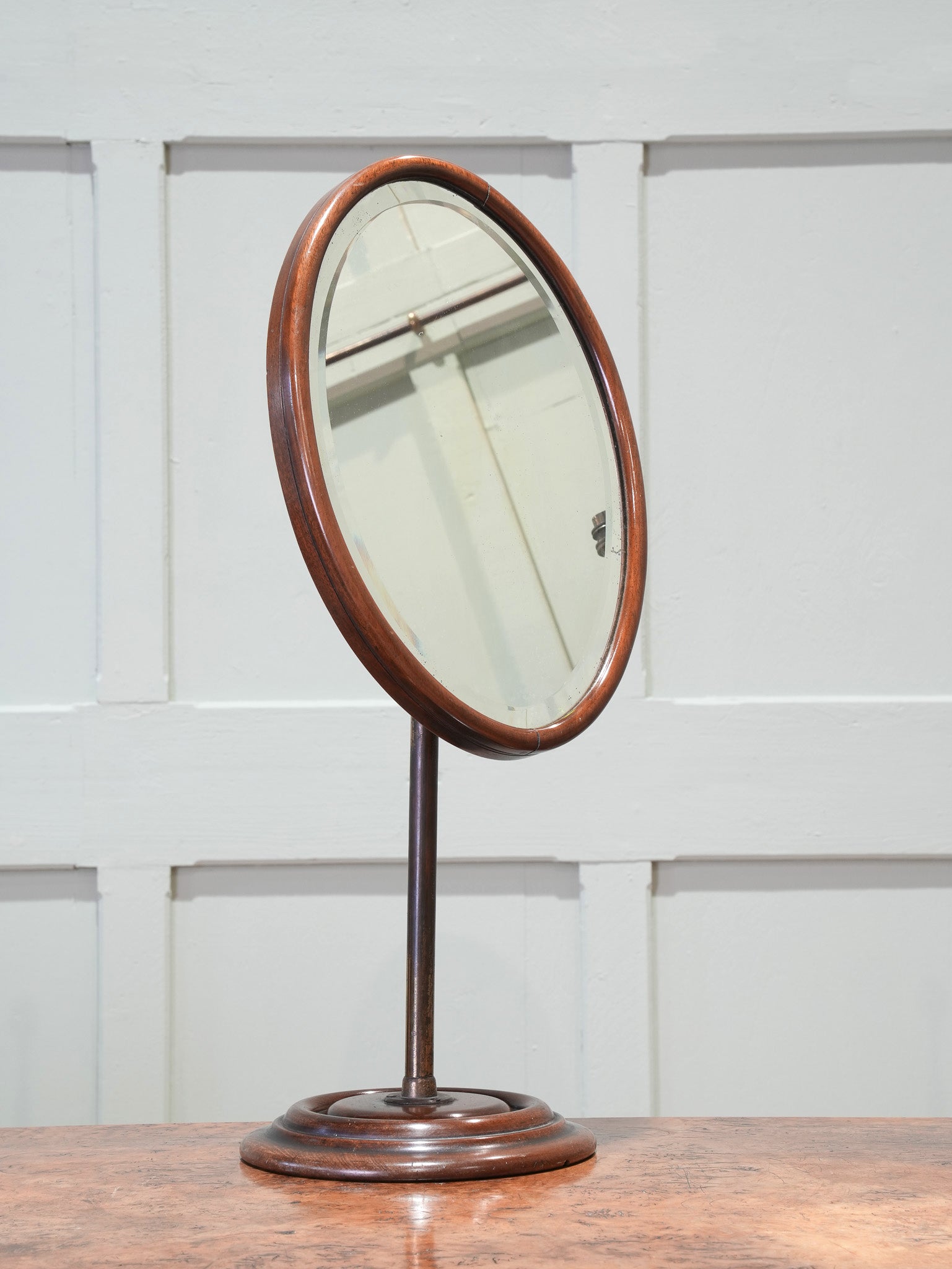 A 19th Century Oval Table Mirror
