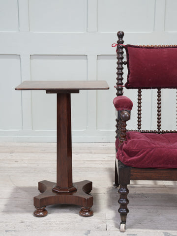 A William IV Mahogany End Table