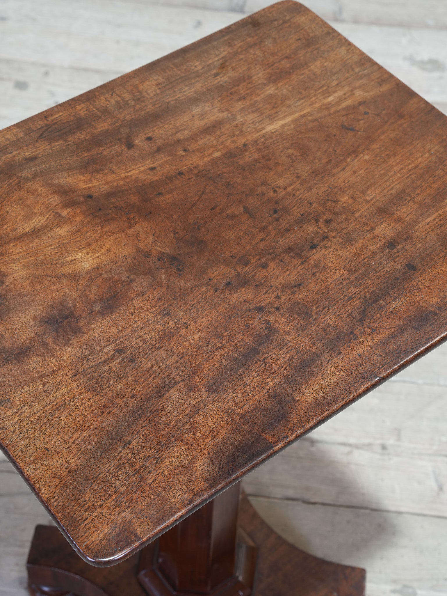 A William IV Mahogany End Table Drew Pritchard Ltd