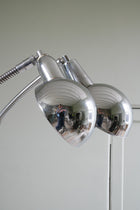 A Pair Chrome Desk Lamps