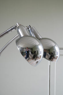 A Pair Chrome Desk Lamps