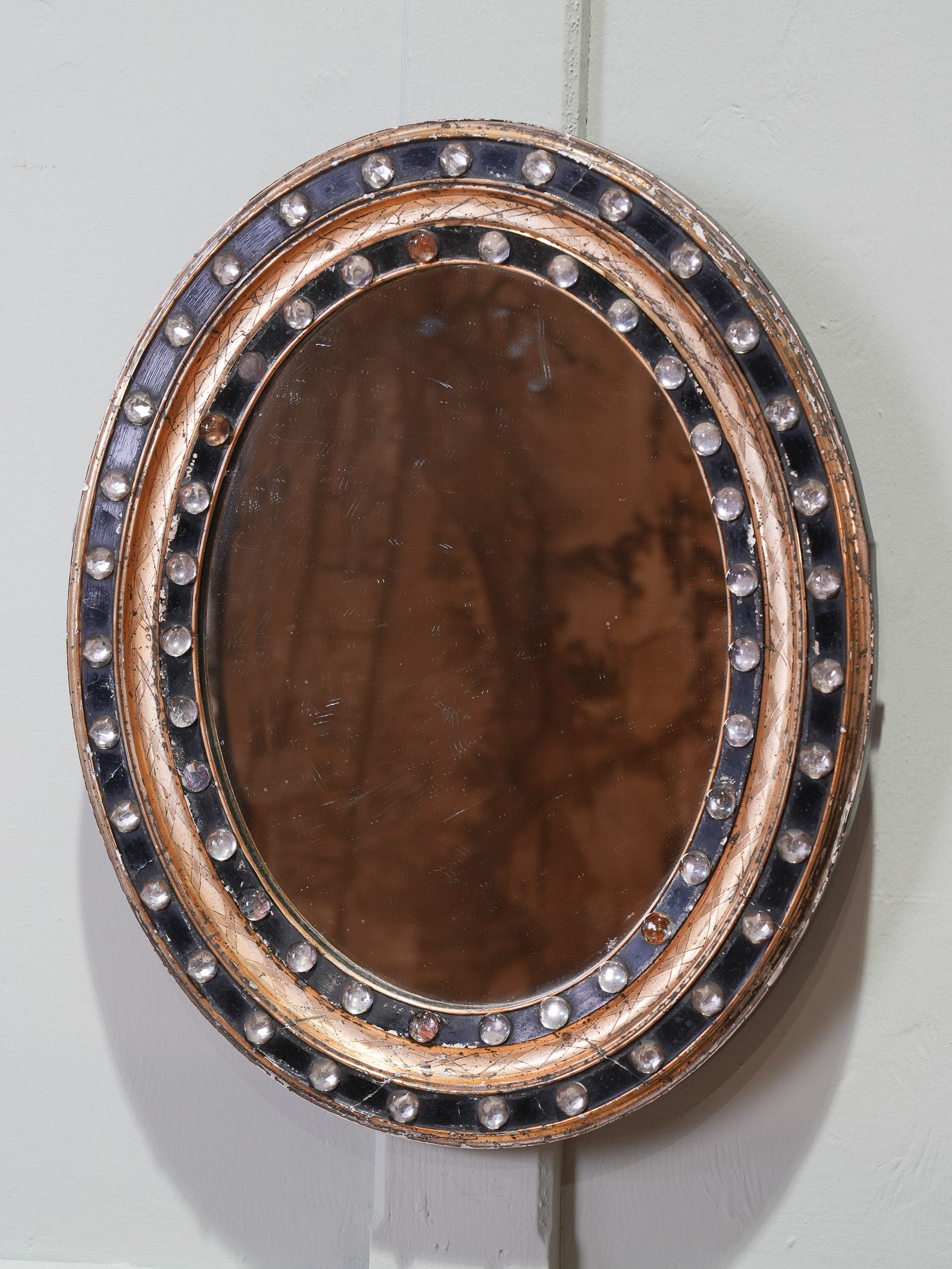 A Diminutive Irish Wall Mirror Drew Pritchard Ltd