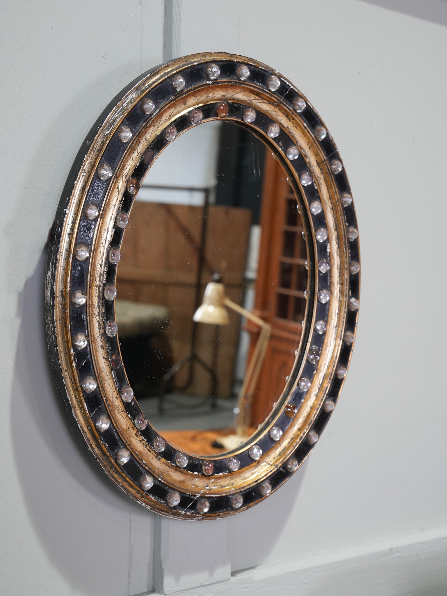 A Diminutive Irish Wall Mirror Drew Pritchard Ltd