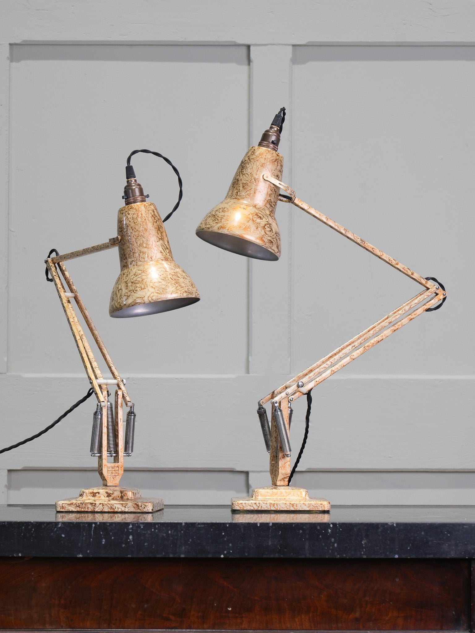 A Matching Pair of Anglepoise Desk Lamps Drew Pritchard Ltd
