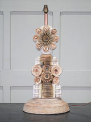 A Brutalist Table Lamp by Bernard Rooke