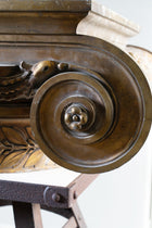 A Pair of 19th Century Composite Order Bronze Capitals