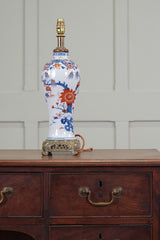 A 19th Century Imari Porcelain Table Lamp