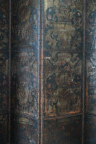 An 18th Century Leather Room Screen