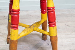 A Painted 19th Century Thames Valley Stool