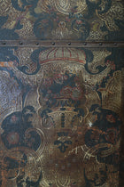 An 18th Century Leather Room Screen