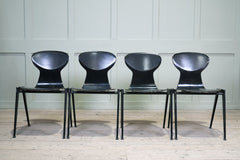 Four West German Pagwood Chairs