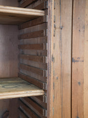 A George II Oak Housekeepers Cupboard