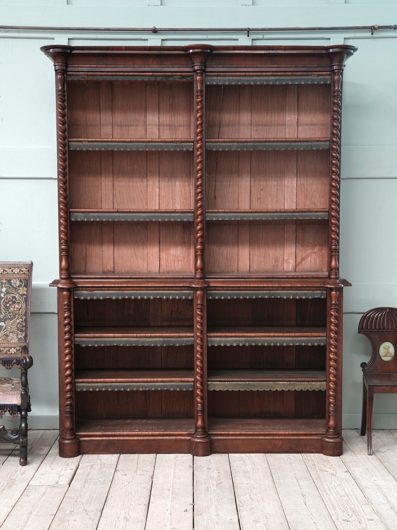 A George IV Mahogany Library Bookcase