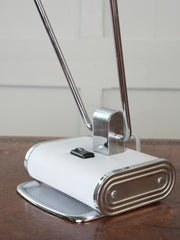 A White No 71 Desk Light by Eileen Grey