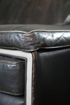 Two Large Leather Artifort Lounge Chairs