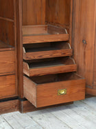 A 19th Century Baltic Pine Breakfront Wardrobe