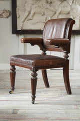 A 19th Century Leather Desk Chair