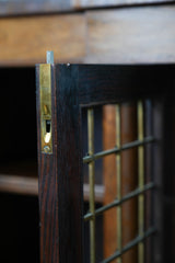 A George IV Rosewood Breakfront Bookcase