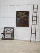 A 19th Century Folding Pole Ladder