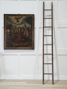 A 19th Century Folding Pole Ladder