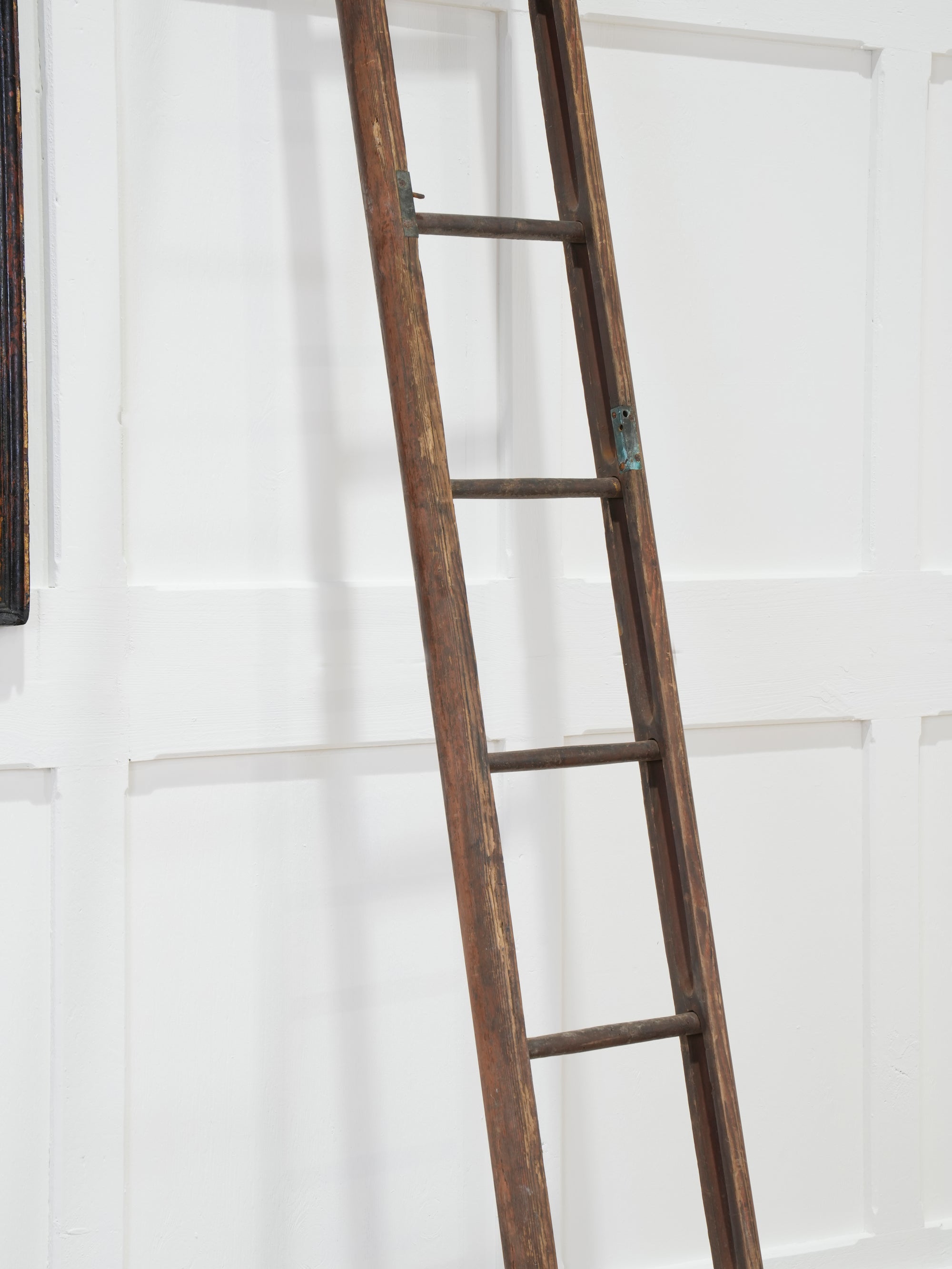 A 19th Century Folding Pole Ladder
