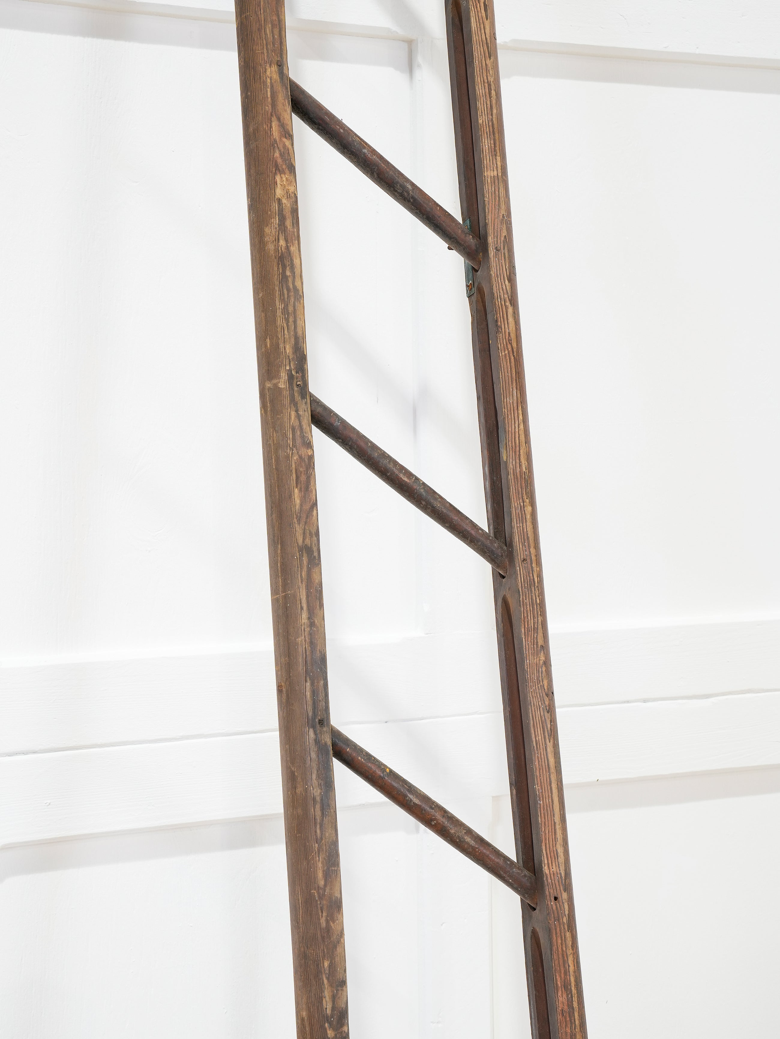 A 19th Century Folding Pole Ladder