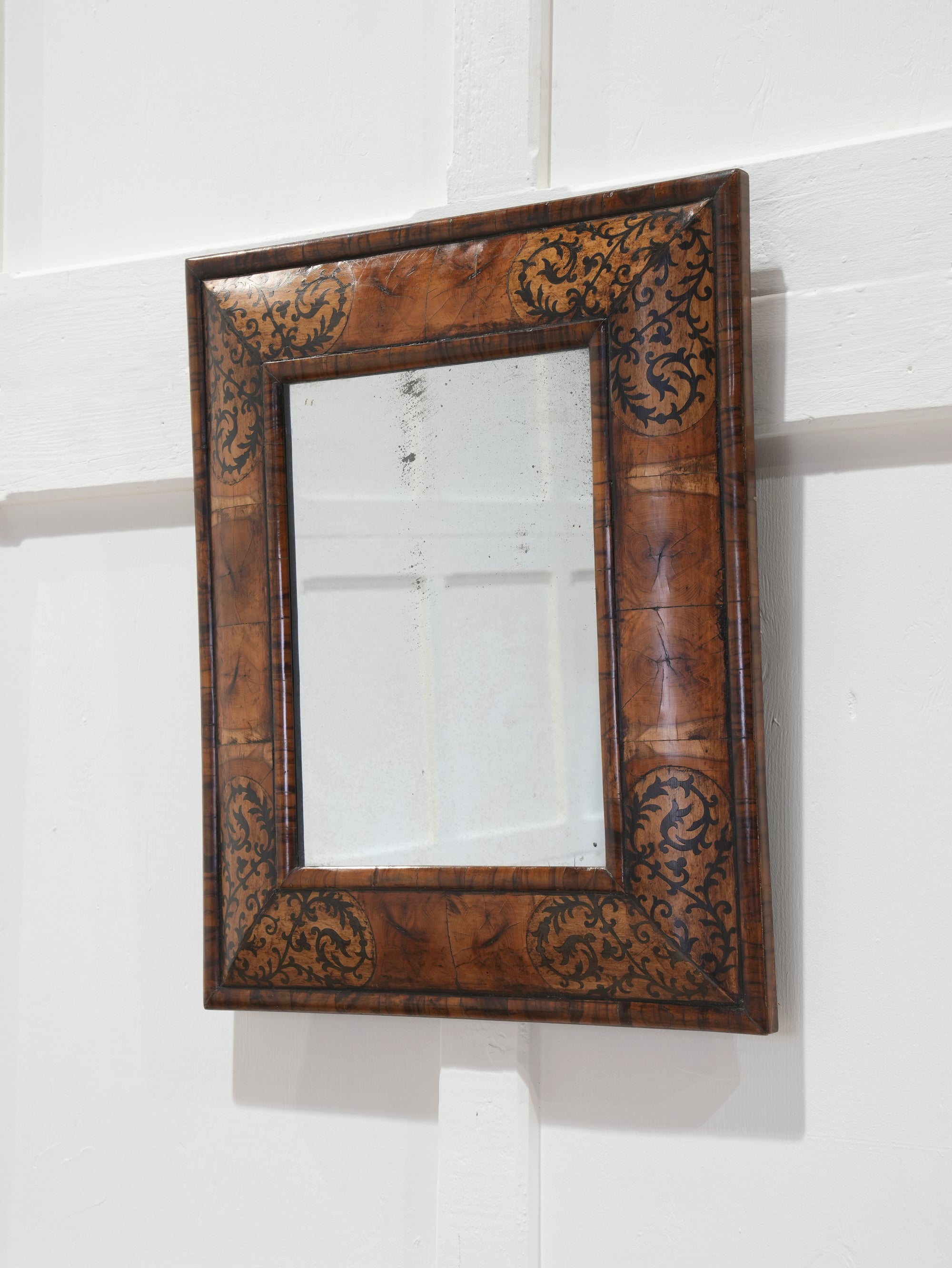 A William & Mary Cushion Mirror