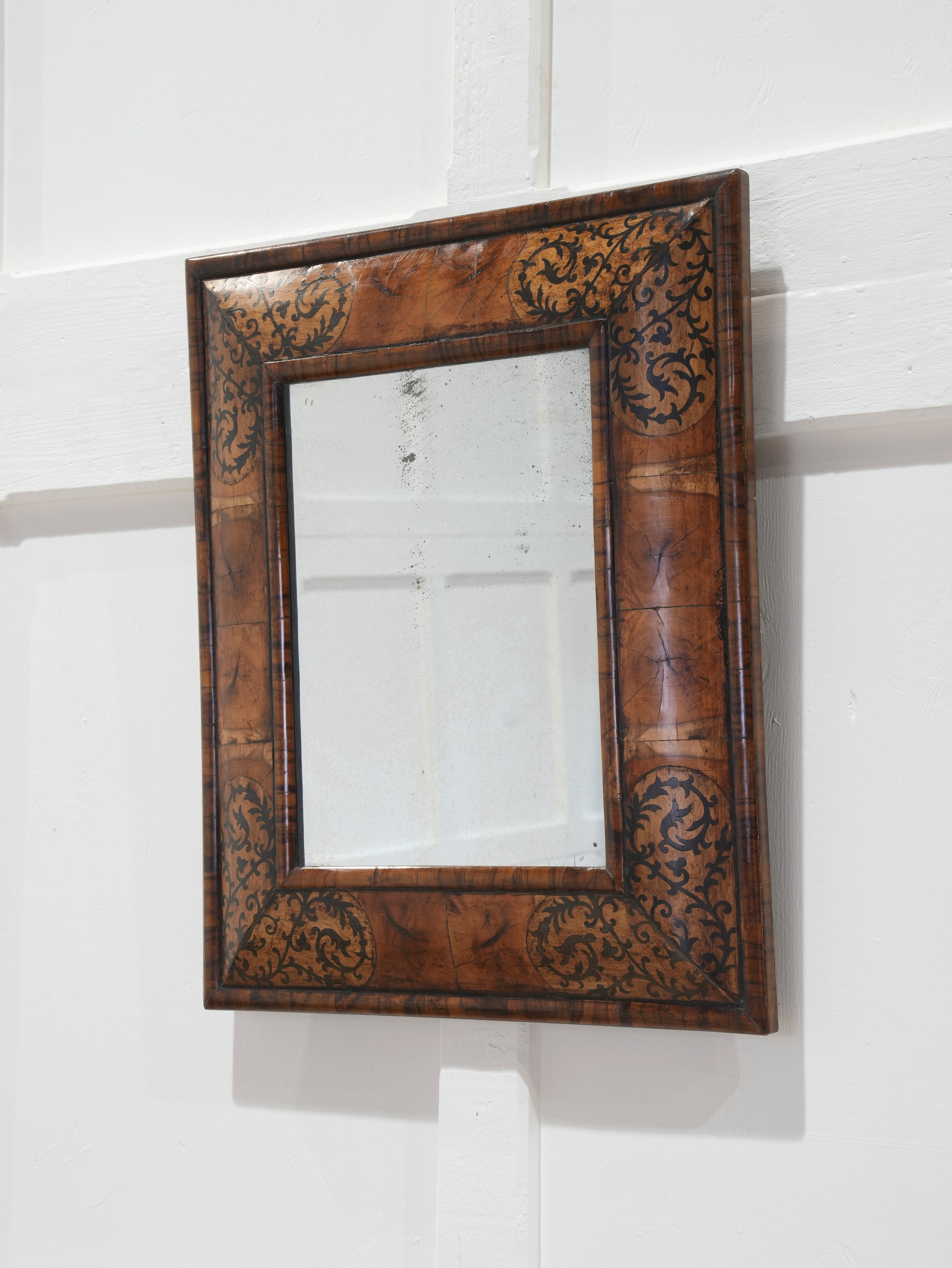 A William & Mary Cushion Mirror