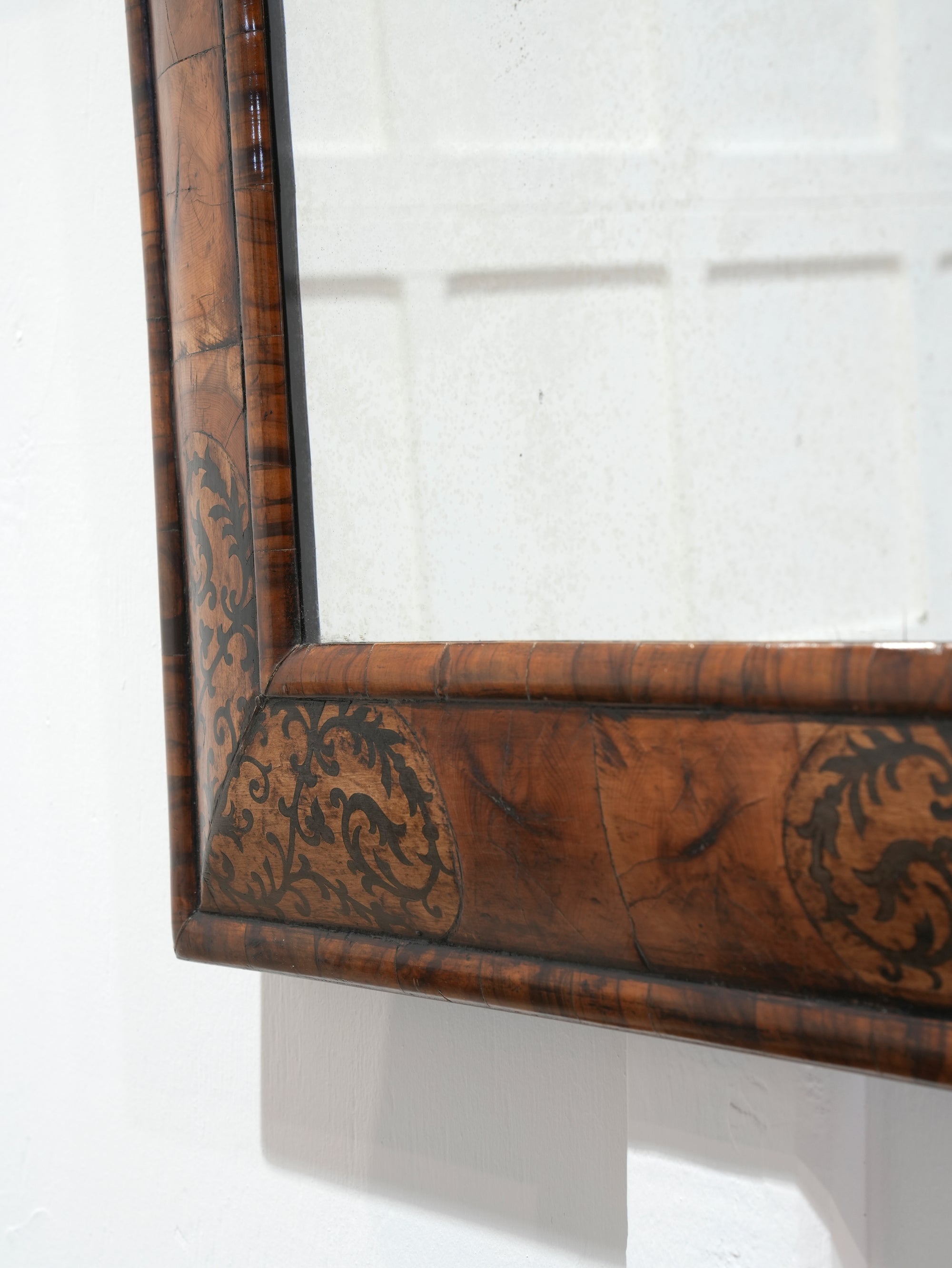 A William & Mary Cushion Mirror