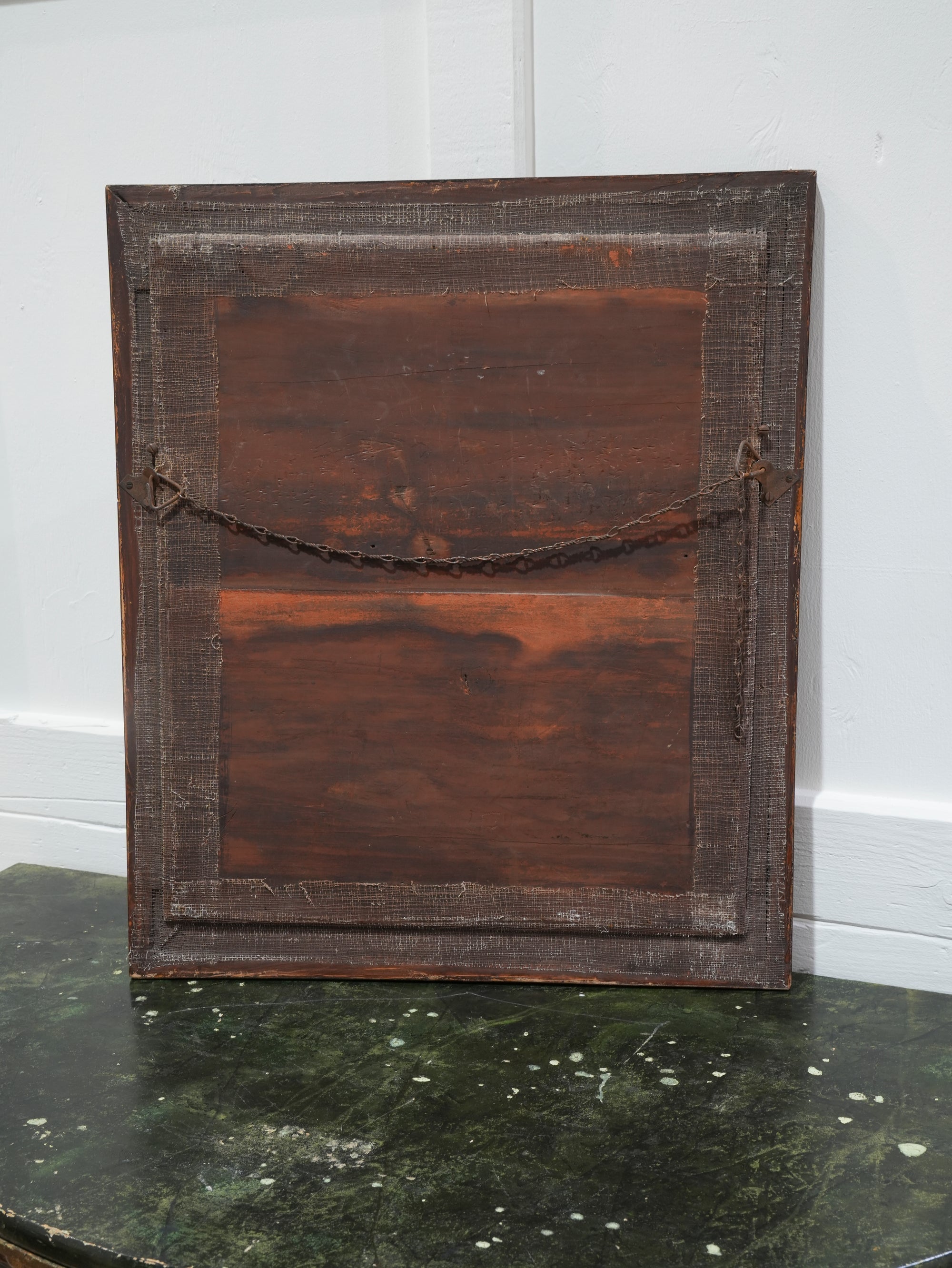 A William & Mary Cushion Mirror