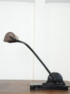 A Copper & Steel Desk Lamp