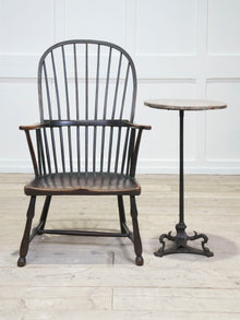 A Regency Cast Iron & Marble Side Table