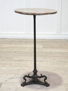 A Regency Cast Iron & Marble Side Table