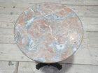A Regency Cast Iron & Marble Side Table